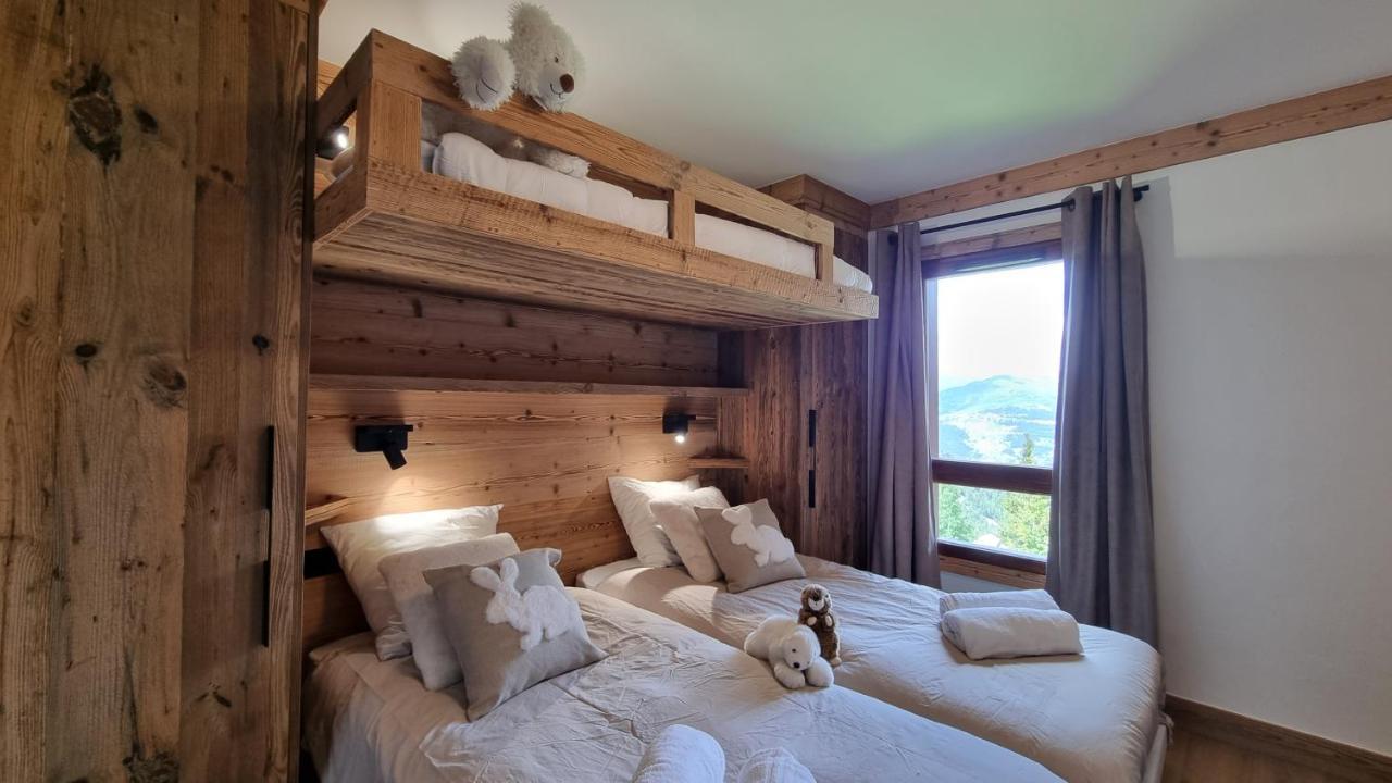 Arcs 1950 Appartement Luxe Type Chalet 5 A 7 Personnes Vue Imprenable Sur Le Montblanc Skis Aux Pieds Les Arcs  Kültér fotó