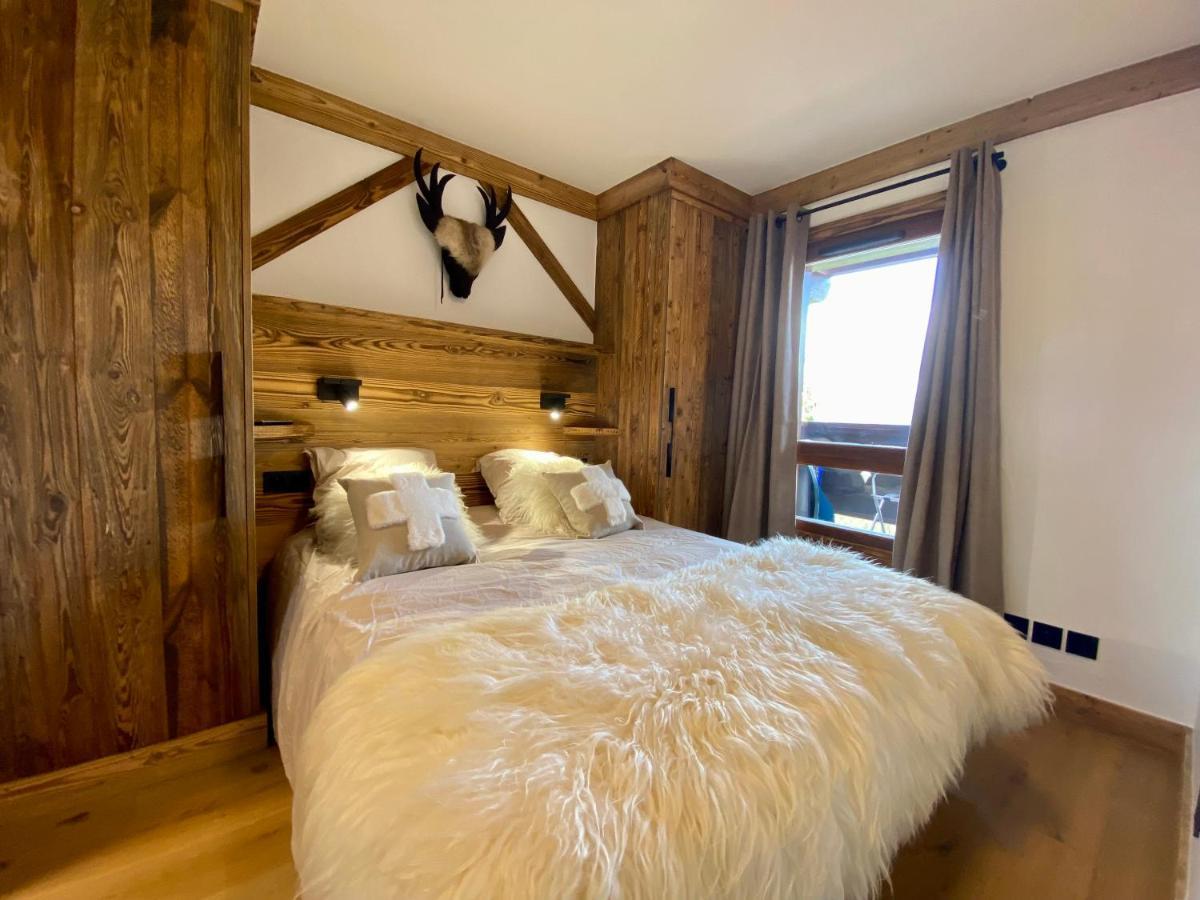 Arcs 1950 Appartement Luxe Type Chalet 5 A 7 Personnes Vue Imprenable Sur Le Montblanc Skis Aux Pieds Les Arcs  Kültér fotó