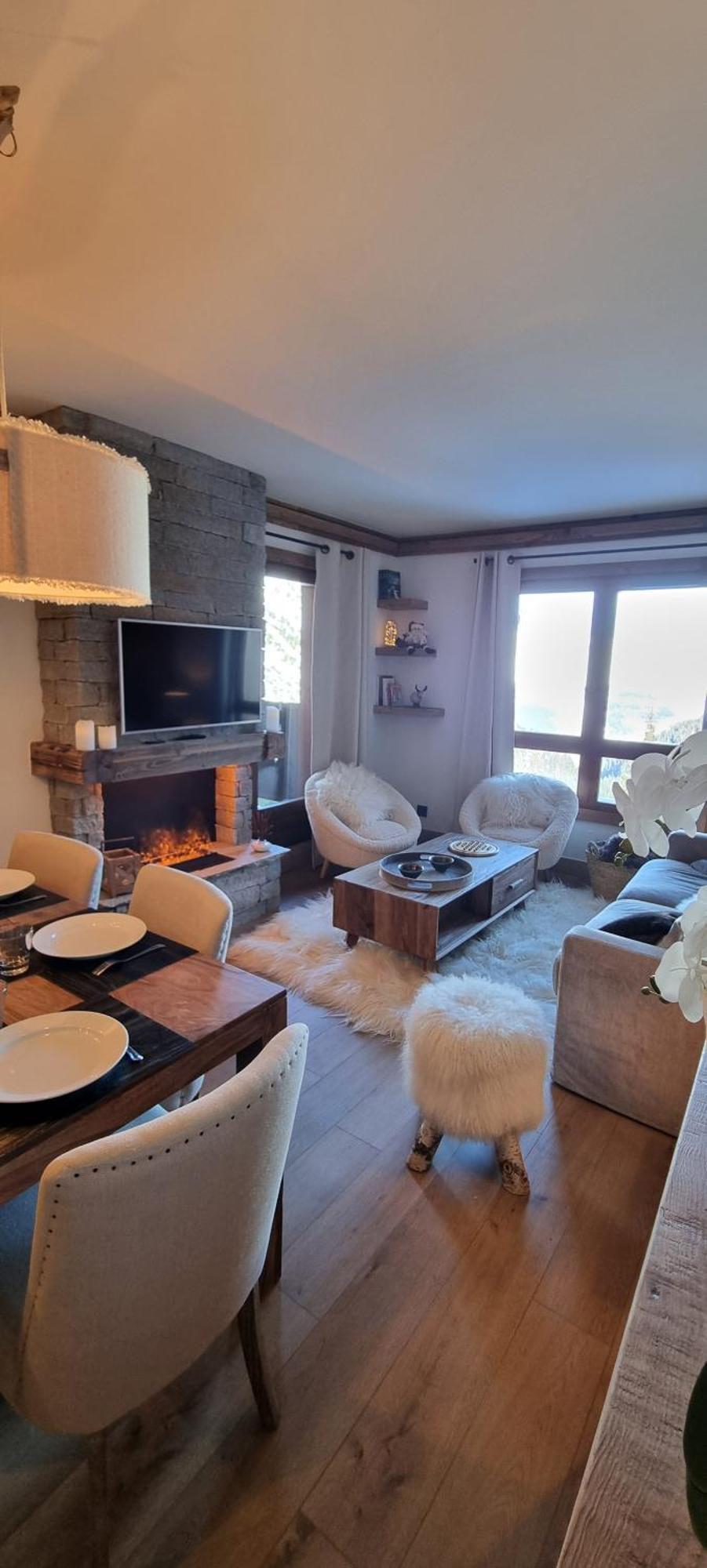 Arcs 1950 Appartement Luxe Type Chalet 5 A 7 Personnes Vue Imprenable Sur Le Montblanc Skis Aux Pieds Les Arcs  Kültér fotó
