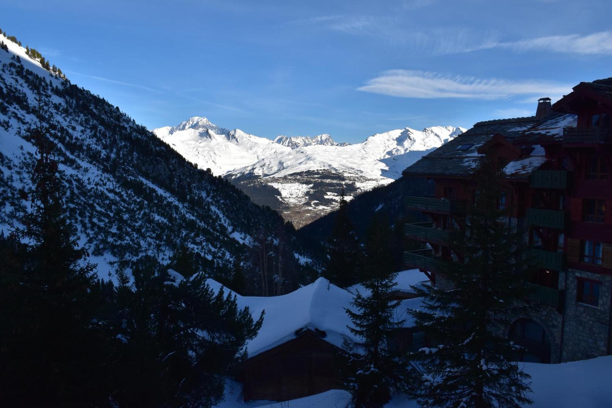 Arcs 1950 Appartement Luxe Type Chalet 5 A 7 Personnes Vue Imprenable Sur Le Montblanc Skis Aux Pieds Les Arcs  Kültér fotó