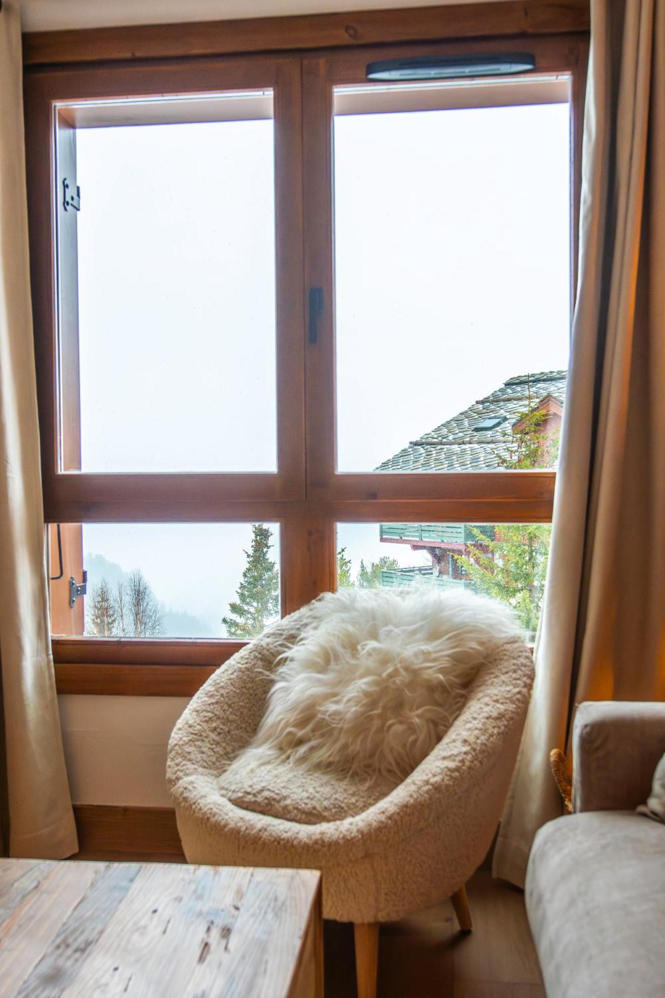Arcs 1950 Appartement Luxe Type Chalet 5 A 7 Personnes Vue Imprenable Sur Le Montblanc Skis Aux Pieds Les Arcs  Kültér fotó